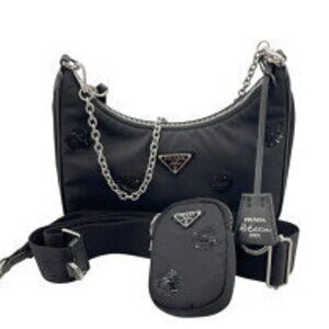 Prada Re Edition Shoulder Bag Black Nylon
